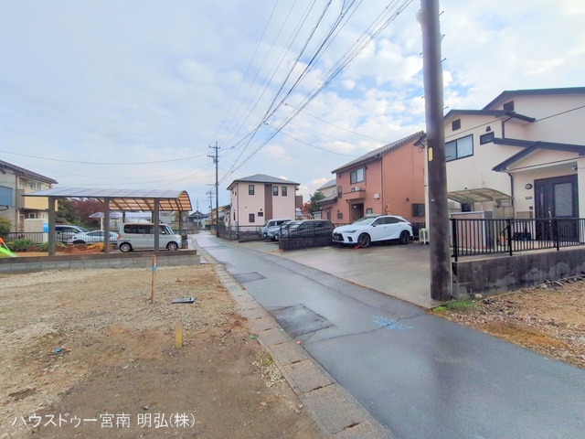 愛知県一宮市浅井町 大日比野字東屋敷の新築戸建て更地・土地写真 2025年11月24日撮影