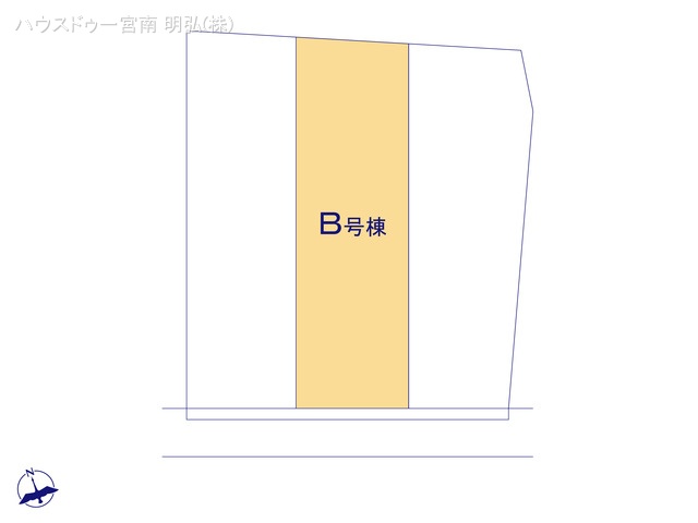愛知県一宮市浅井町 大日比野字東屋敷の新築戸建て全体区画図 ※図面と異なる場合は現況を優先