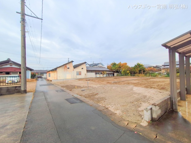 愛知県一宮市浅井町　大日比野字東屋敷の新築戸建て更地・土地写真 2025年11月24日撮影