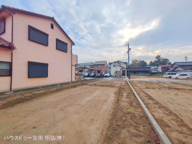 愛知県一宮市浅井町　大日比野字東屋敷の新築戸建て更地・土地写真 2025年11月24日撮影