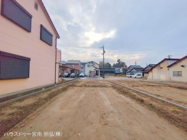 愛知県一宮市浅井町　大日比野字東屋敷の新築戸建て更地・土地写真 2025年11月24日撮影