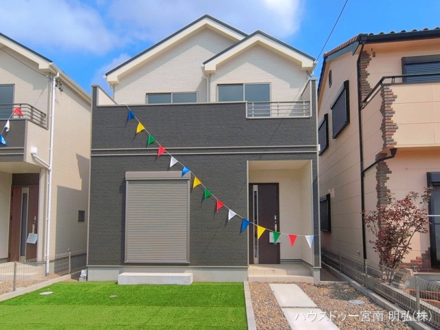 愛知県一宮市浅井町　大日比野字東屋敷の新築戸建て完成写真 2026年3月29日撮影