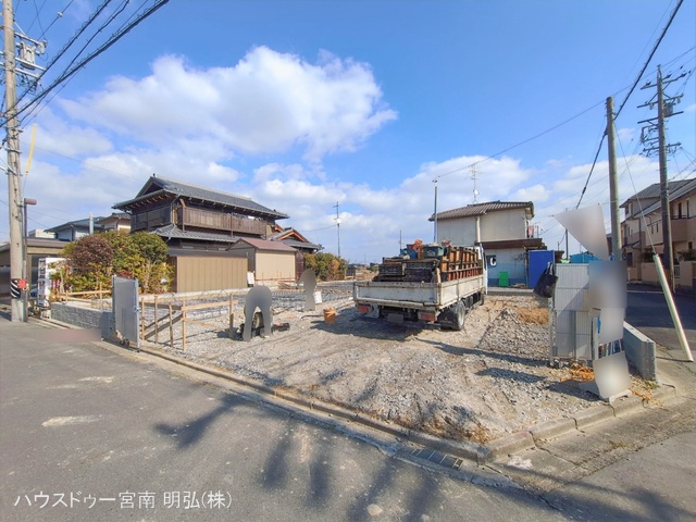 愛知県稲沢市田代1丁目の新築戸建て基礎写真 2026年2月12日撮影