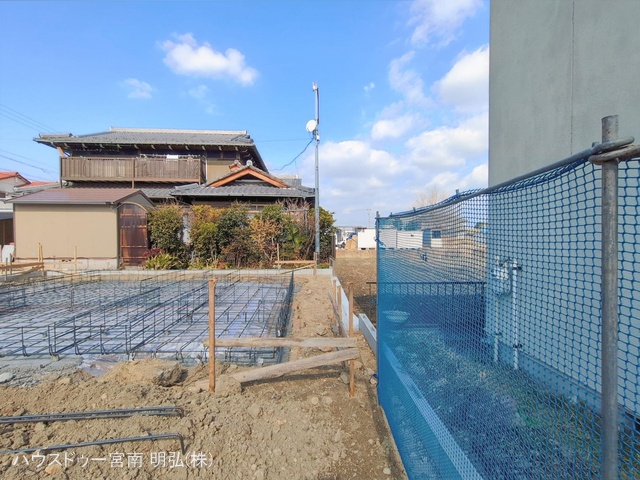 愛知県稲沢市田代１丁目の新築戸建て基礎写真 2026年2月12日撮影