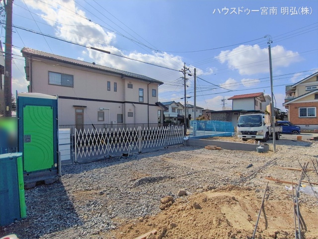 愛知県稲沢市田代１丁目の新築戸建て基礎写真 2026年2月12日撮影