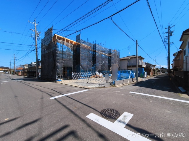 愛知県稲沢市田代１丁目の新築戸建て上棟写真 2026年3月9日撮影