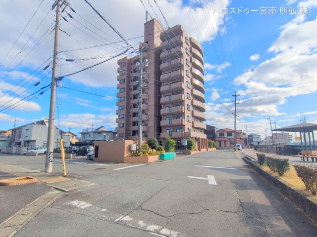 愛知県一宮市多加木1丁目のマンション『ビューパレス多加木』外観写真 2025年12月14日撮影