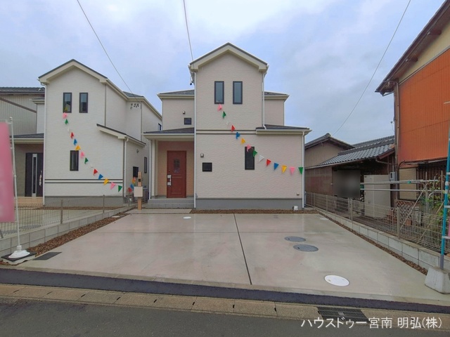 愛知県一宮市北方町　北方字中土取の新築戸建て完成写真 2026年4月14日撮影