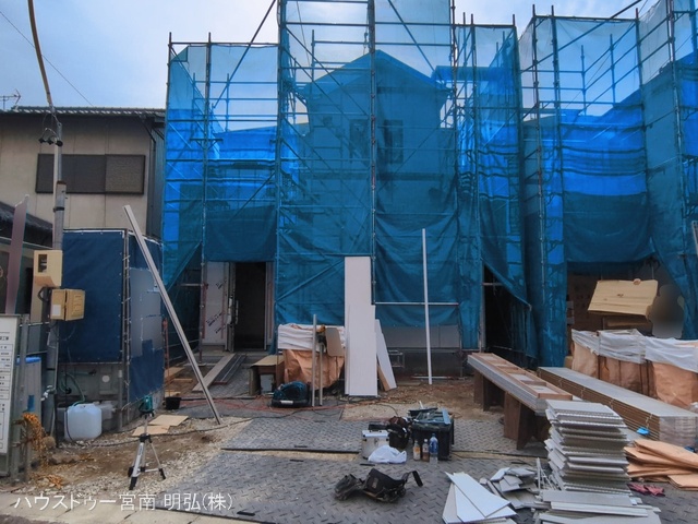 愛知県一宮市北方町　北方字中土取の新築戸建てシート写真 2026年3月1日撮影