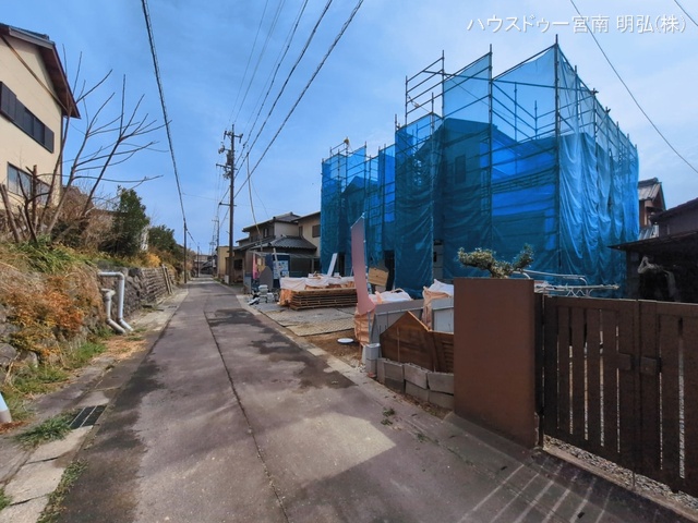 愛知県一宮市北方町　北方字中土取の新築戸建てシート写真 2026年3月1日撮影