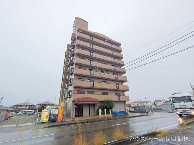 愛知県一宮市浅野字水屋高のマンション『ビューパレス浅野』外観写真 2025年12月23日撮影