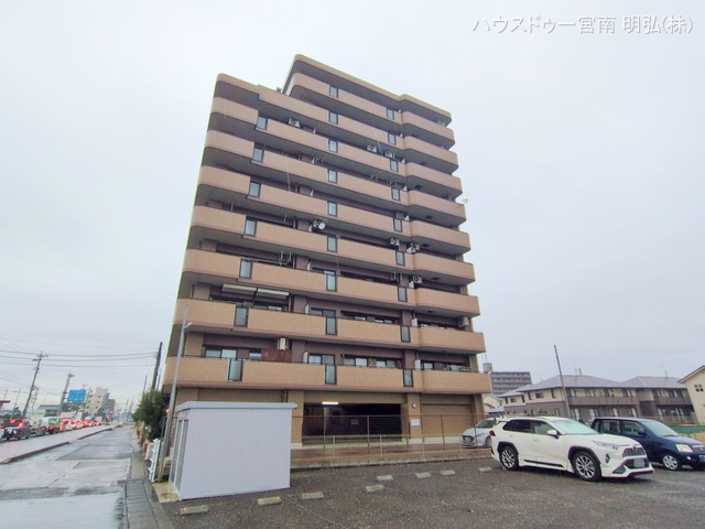 愛知県一宮市浅野字水屋高のマンション『ビューパレス浅野』外観写真 2025年12月23日撮影