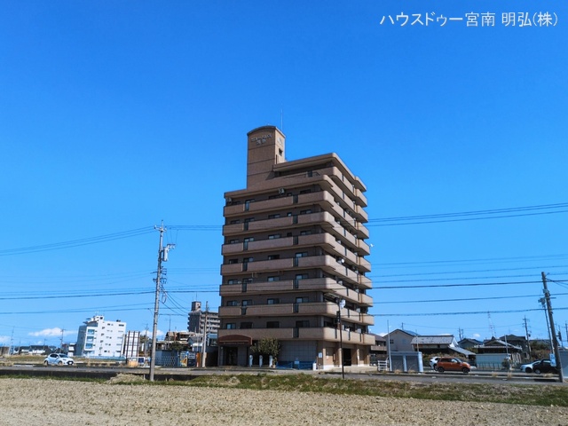 愛知県一宮市浅野字水屋高のマンション『ビューパレス浅野』外観写真 2026年3月11日撮影