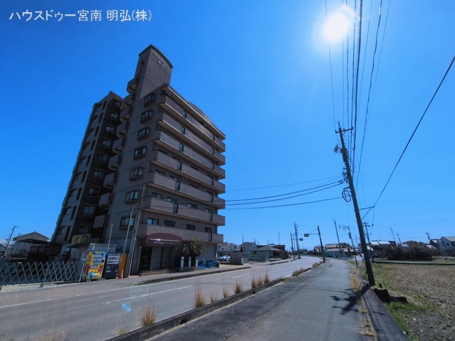 愛知県一宮市浅野字水屋高のマンション『ビューパレス浅野』外観写真 2026年3月11日撮影