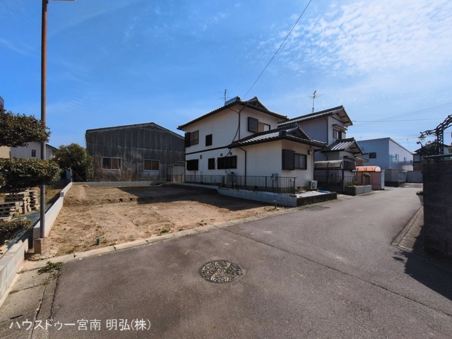 愛知県一宮市千秋町 佐野字農中の新築戸建て更地・土地写真 2026年3月8日撮影
