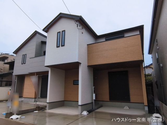 愛知県稲沢市駅前１丁目の新築戸建て完成写真 2026年3月2日撮影