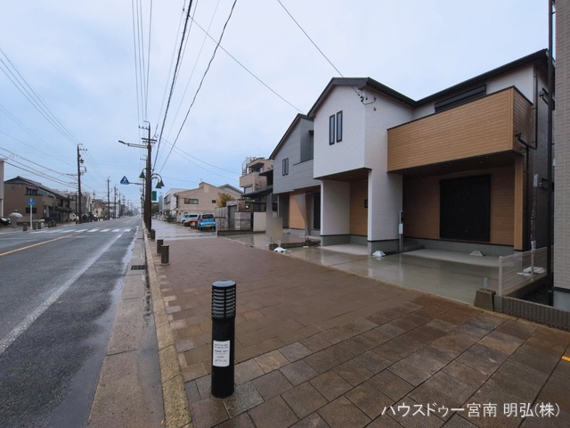 愛知県稲沢市駅前１丁目の新築戸建て完成写真 2026年3月2日撮影