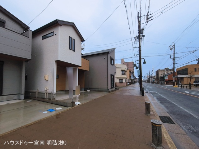 愛知県稲沢市駅前１丁目の新築戸建て完成写真 2026年3月2日撮影