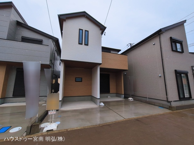 愛知県稲沢市駅前１丁目の新築戸建て完成写真 2026年3月2日撮影