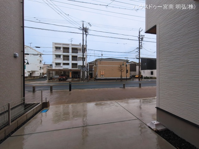 愛知県稲沢市駅前１丁目の新築戸建て完成写真 2026年3月2日撮影