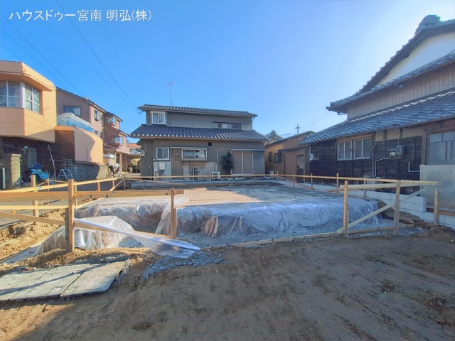 愛知県一宮市丹陽町　重吉字新田郷の新築戸建て基礎写真 2026年2月8日撮影