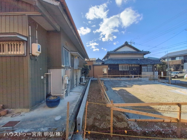 愛知県一宮市丹陽町　重吉字新田郷の新築戸建て基礎写真 2026年2月8日撮影