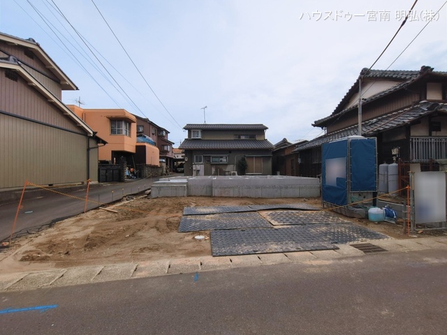 愛知県一宮市丹陽町　重吉字新田郷の新築戸建て基礎写真 2026年3月1日撮影