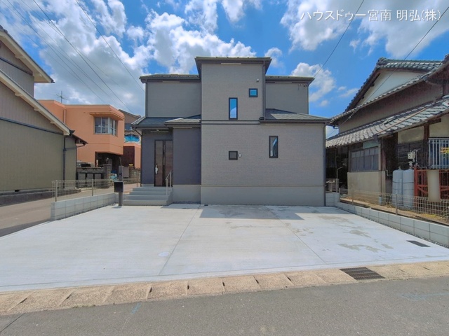 愛知県一宮市丹陽町 重吉字新田郷の新築戸建て完成写真 2026年5月10日撮影