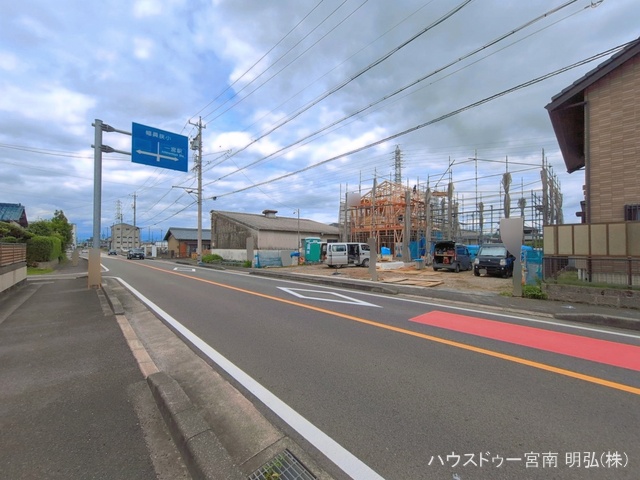 愛知県一宮市大和町 福森字馬引境の新築戸建て上棟写真 2026年6月7日撮影