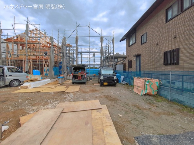 愛知県一宮市大和町 福森字馬引境の新築戸建て基礎写真 2026年6月7日撮影