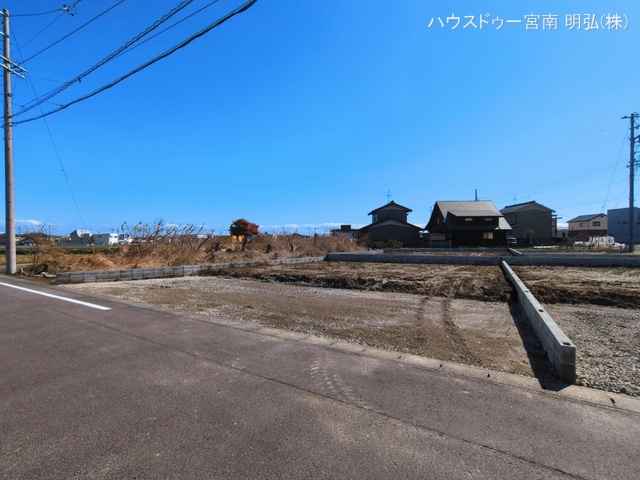 愛知県一宮市萩原町　高松字東郷裏の新築戸建て更地・土地写真 2026年3月3日撮影