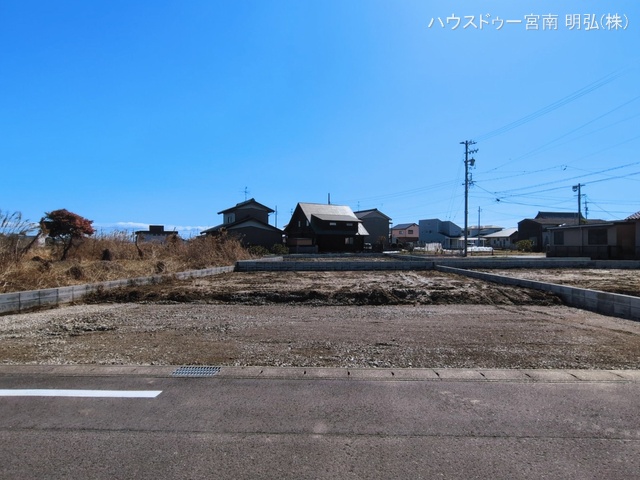 愛知県一宮市萩原町　高松字東郷裏の新築戸建て更地・土地写真 2026年3月3日撮影