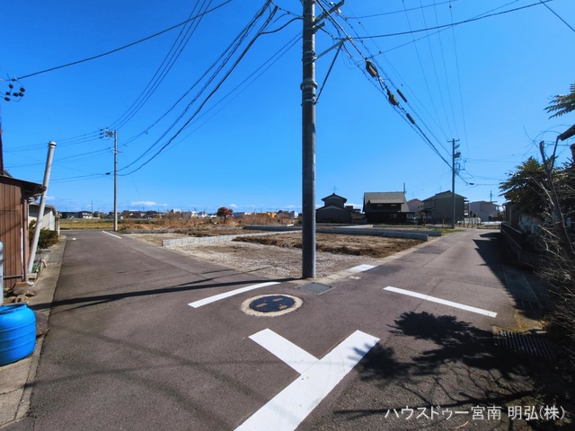 愛知県一宮市萩原町　高松字東郷裏の新築戸建て更地・土地写真 2026年3月3日撮影