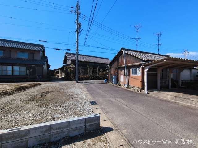 愛知県一宮市萩原町　高松字東郷裏の新築戸建て更地・土地写真 2026年3月3日撮影