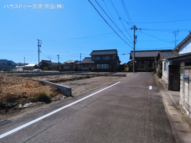 愛知県一宮市萩原町　高松字東郷裏の新築戸建て更地・土地写真 2026年3月3日撮影