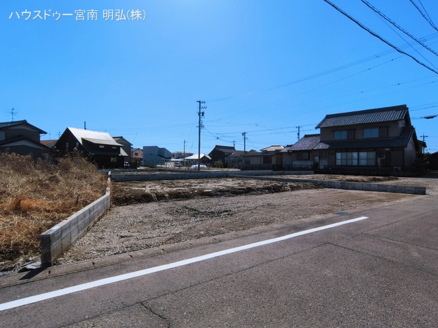 愛知県一宮市萩原町　高松字東郷裏の新築戸建て更地・土地写真 2026年3月3日撮影