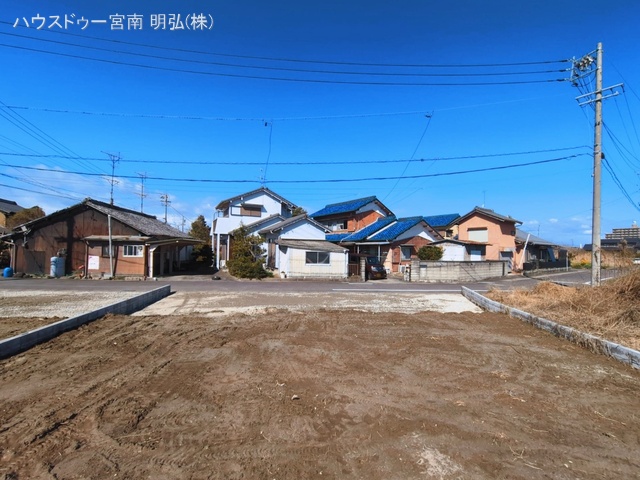 愛知県一宮市萩原町　高松字東郷裏の新築戸建て更地・土地写真 2026年3月3日撮影