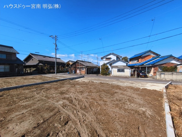 愛知県一宮市萩原町　高松字東郷裏の新築戸建て更地・土地写真 2026年3月3日撮影