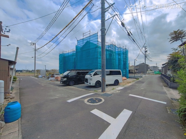 愛知県一宮市萩原町　高松字東郷裏の新築戸建てシート写真 2026年4月19日撮影