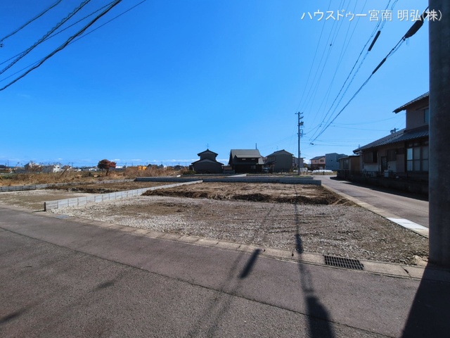 愛知県一宮市萩原町　高松字東郷裏の新築戸建て更地・土地写真 2026年3月3日撮影
