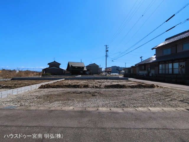 愛知県一宮市萩原町　高松字東郷裏の新築戸建て更地・土地写真 2026年3月3日撮影