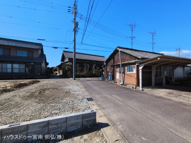 愛知県一宮市萩原町　高松字東郷裏の新築戸建て更地・土地写真 2026年3月3日撮影