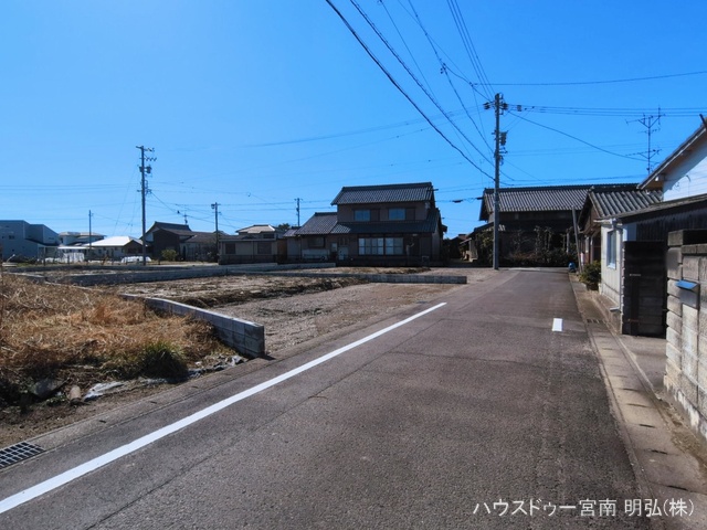 愛知県一宮市萩原町　高松字東郷裏の新築戸建て更地・土地写真 2026年3月3日撮影
