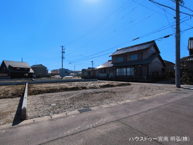 愛知県一宮市萩原町　高松字東郷裏の新築戸建て更地・土地写真 2026年3月3日撮影