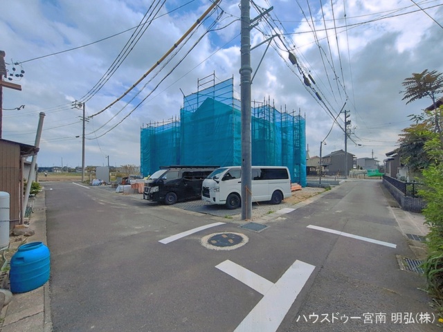 愛知県一宮市萩原町　高松字東郷裏の新築戸建てシート写真 2026年4月19日撮影