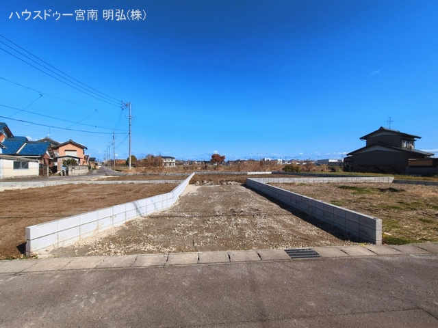 愛知県一宮市萩原町　高松字東郷裏の新築戸建て更地・土地写真 2026年3月3日撮影