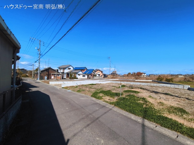 愛知県一宮市萩原町　高松字東郷裏の新築戸建て更地・土地写真 2026年3月3日撮影