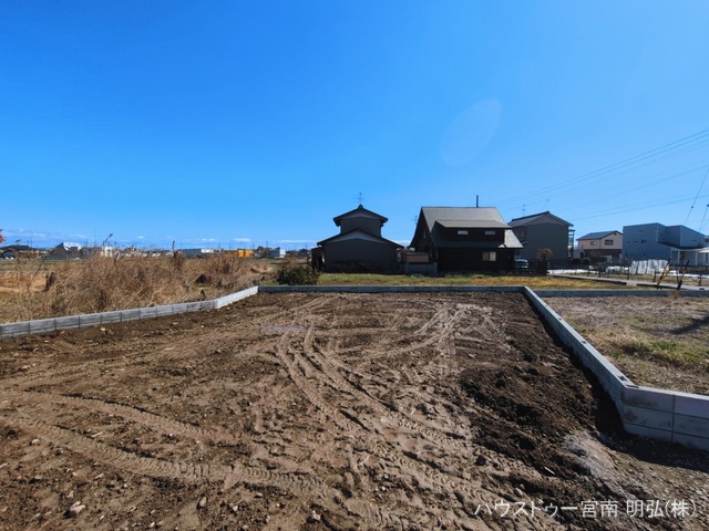 愛知県一宮市萩原町　高松字東郷裏の新築戸建て更地・土地写真 2026年3月3日撮影