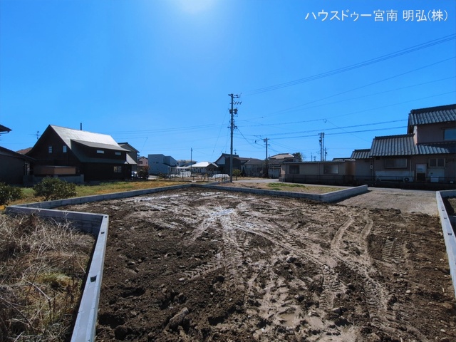 愛知県一宮市萩原町　高松字東郷裏の新築戸建て更地・土地写真 2026年3月3日撮影