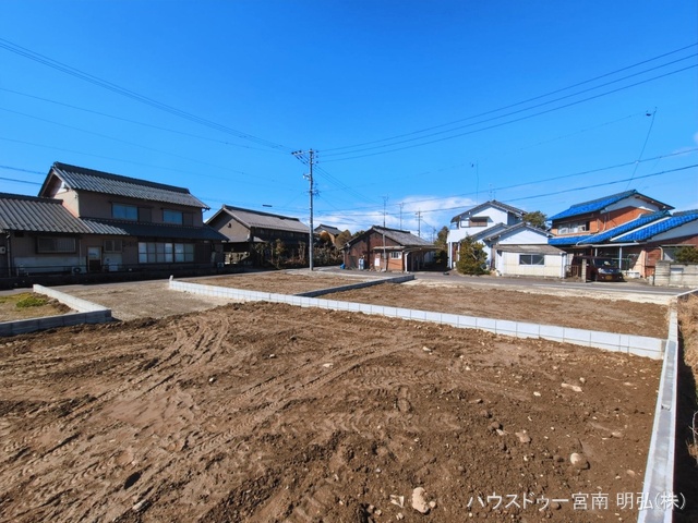 愛知県一宮市萩原町　高松字東郷裏の新築戸建て更地・土地写真 2026年3月3日撮影